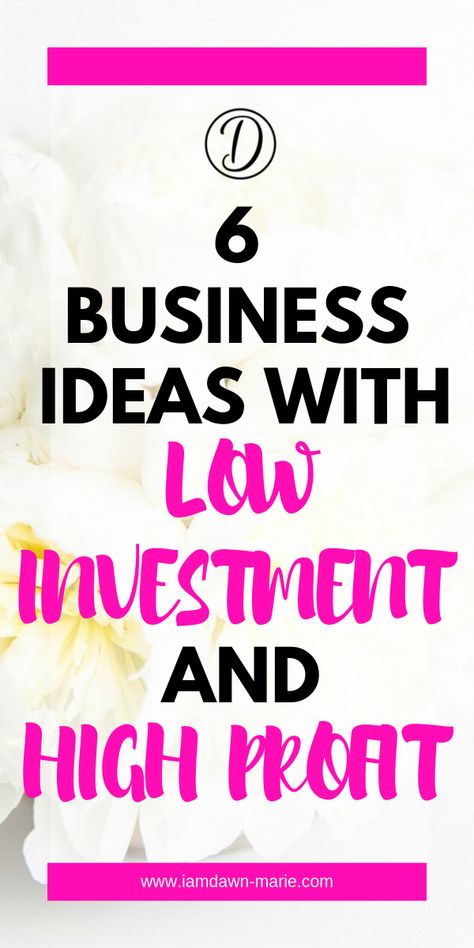 Low Cost Business Start Ups, Investments That Make Money, Business Ideas With Low Investment, Business Idea For Women, Business To Start In 2023, Good Investments Ideas, High Profit Business Ideas, Business For Sale, Beginner Business Ideas