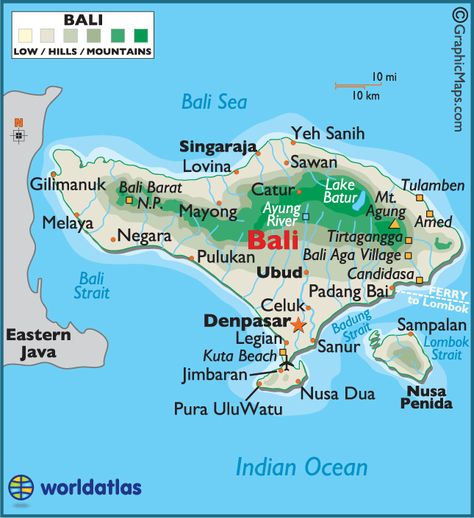 Bali large color map Map Of Bali, Bali Tourist, Bali Map, Bali Bucket List, Bali Baby, Bali Honeymoon, Voyage Bali, Bali Lombok, Bali Vacation