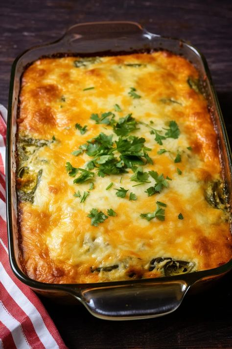 Chile Relleno Casserole Easy Chile Relleno Recipe, Chile Relleno Casserole Recipe, Easy Chile, Chile Relleno Recipe, Relleno Casserole, Chile Relleno Casserole, Roasted Poblano Peppers, Roasted Poblano, Poblano Peppers