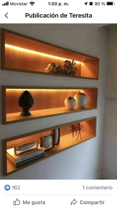 Living Room Niche, Corner Shelf Design, Modern Wall Units, Office Shelf, Room Partition Designs, Partition Design, Empty Wall, Shelf Design, Corner Shelves