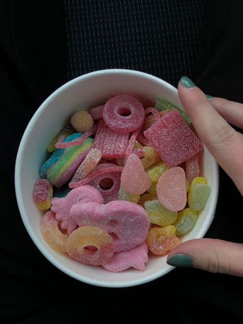 Sweet Aesthetic Food, Gummy Candy Aesthetic, Uk Snacks, Sweets Aesthetic, Candy Aesthetic, Swedish Candy, Sweet Aesthetic, Aesthetic Foods, Pastel Cupcakes