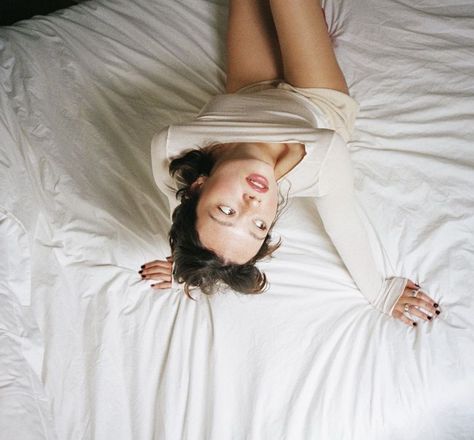 Laying On Bed Photoshoot, Bed Instagram Pictures, Hotel Bed Photoshoot, Bed Photoshoot Aesthetic, Room Photoshoot Ideas, Body Suit Photoshoot, Coquette Photoshoot, Morgan Maher, Bed Pics