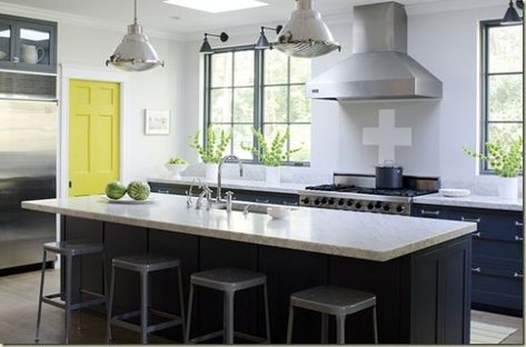 KITCHEN WEEK: GRAY TRADITIONAL WITH A LEMON TWIST! | COCOCOZY Kitchens With No Upper Cabinets Ideas, Kitchens With No Upper Cabinets, No Upper Cabinets Kitchen, Kitchen Without Cabinets, Kitchen Without Upper Cabinets, Kitchen No Upper Cabinets, Kitchens Without Upper Cabinets, Bright Door, Inspiring Kitchens