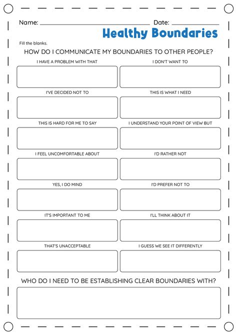 Healthy Boundaries Worksheet Boundary Activities Therapy Ideas, Healthy Community Drawing, Personal Boundaries Worksheet, Healthy Boundaries Worksheets, Boundaries Activities, Boundaries Worksheet, Couples Therapy Worksheets, Counseling Tips, Counseling Games