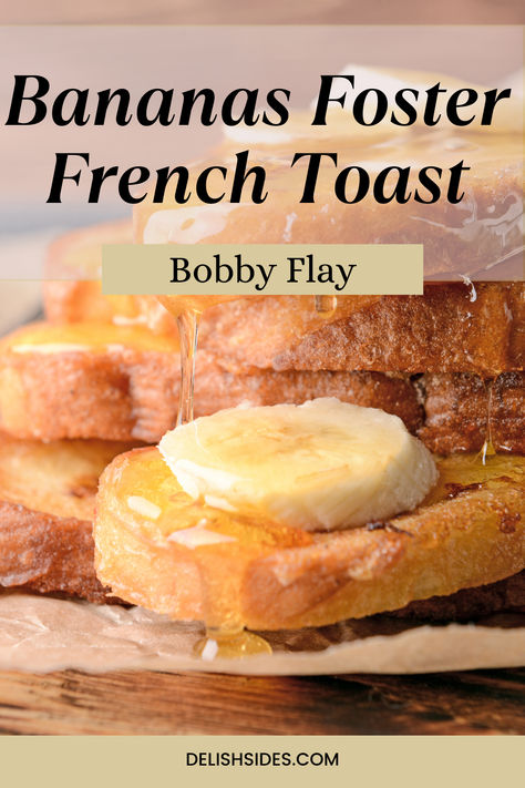 Bobby Flay Bananas Foster French Toast Banana Foster Banana Bread, Bananas Foster Recipe, Easy Bananas Foster Recipe, Bananas Foster Banana Bread, Banana Foster French Toast, Bobby Flay French Toast, Banana’s Foster Recipe, Banana Foster Recipe, Bananas Foster French Toast