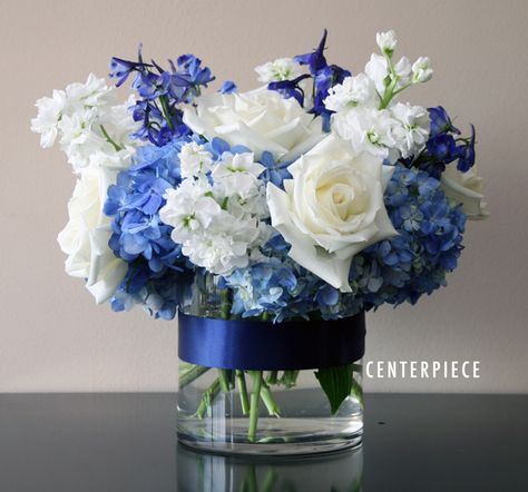 Something Blue Centerpiece from Bridal Flowers to Go! Wedding Flowers in Houston, TX http://www.bridalflowerstogo.com Blue Flower Arrangements, Blue Wedding Centerpieces, Blue Centerpieces, Unique Wedding Flowers, Wedding Floral Centerpieces, Blue Wedding Flowers, Reception Flowers, Flower Centerpieces Wedding, Wedding Flower Arrangements