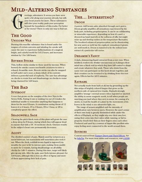 Dm Organization Dnd, Dnd Homebrew Rules, Dnd Campaign Planning, Dnd Ideas For Dms, Dnd Alchemist, Dnd Tables, Dm Notes, Dm Resources, Dm Tools