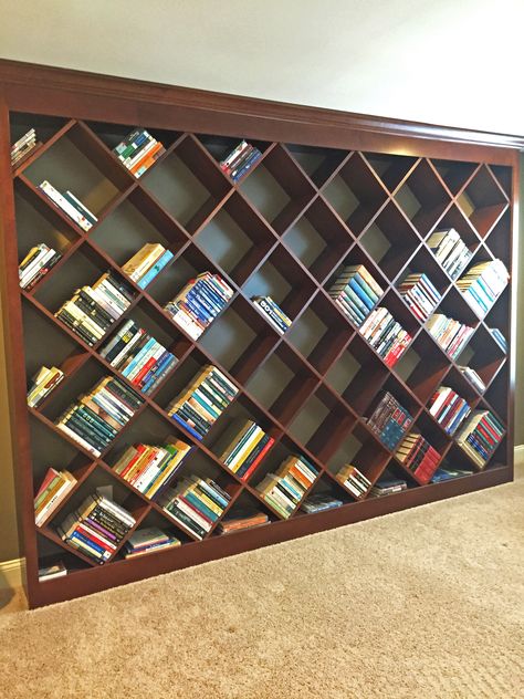 Creative Bookcase Designs — Woodmaster Custom Cabinets Home Shelves, Display Shelf Design, Home Shelves Ideas, Styling A Bookcase, Creative Bookcases, Library Cabinet, Custom Bookshelves, Hidden Passage, Locker Designs