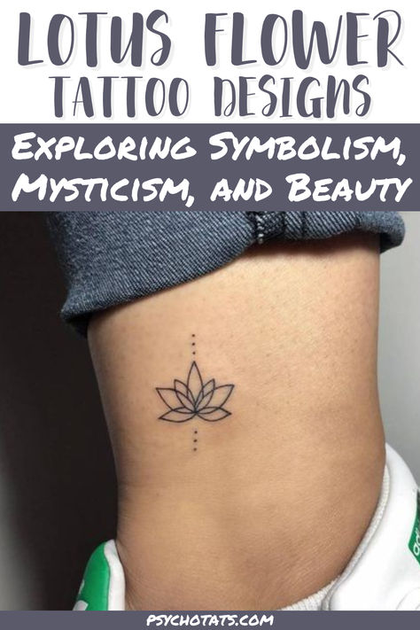 lotus flower tattoos symbolism mysticism and beauty Small Lotus Flower Tattoo Ideas, Lotus Minimal Tattoo, Lotus Sutra Tattoo, Small Skull And Flower Tattoo, Lotus Tattoo On Wrist, Chakra Lotus Tattoo, Still I Rise Lotus Tattoo, Lotus Flower Line Tattoo, Lotus Minimalist Tattoo