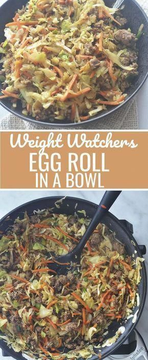 Sandwich Vegetarian, Recipe Diaries, Weight Watchers Meal Plans, Egg Roll In A Bowl, Weight Watchers Recipes Desserts, Weight Watcher Dinners, Resep Diet, Weight Watchers Diet, Egg Roll