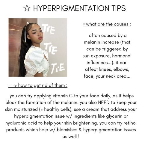 r Skin Care Solutions Hyperpigmentation, Korean Skincare Hyperpigmentation, Korean Skincare Black Women, Hyperpigmentation Tips, Korean Glow Up Tips, Skincare Routine Hyperpigmentation, Wonyoung Skin, Wonyoungism Routine, Makeup Look Douyin