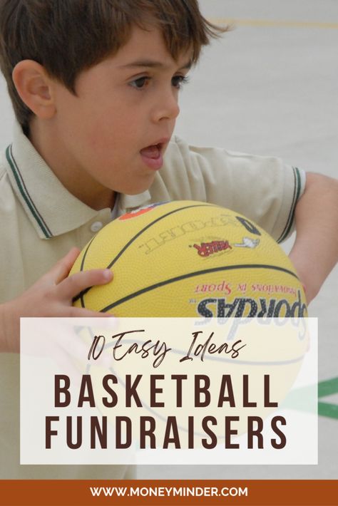 Basketball Halftime Fundraisers, Team Fundraising Ideas Sports, Sports Team Fundraising Ideas, Basketball Fundraising Ideas, Basketball Banquet Ideas, Sports Fundraising Ideas, Fundraising Ideas For Sports, Pep Rally Themes, Easy Fundraising Ideas