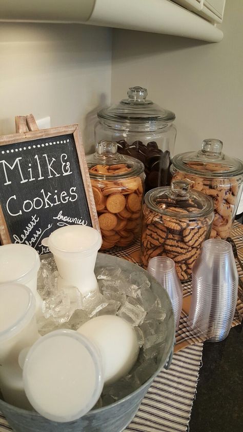 Large Snack Board, Milk And Cookies Dessert Table, Milk And Cookie Party Decorations, Milk And Cookie Dessert Table, Milk And Cookies Twin Birthday Party, Milk Theme Birthday Party, Cookies And Milk Bar Display, Cookie Bar Birthday Party, Milk And Cookies Gender Reveal