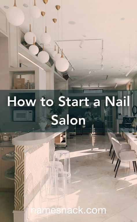 Small Nail Spa Ideas, Salon And Nail Bar Ideas, Simple Nail Room Ideas, Nail Salons Decoration, Nail Salon Outside Decor, Idea For Nail Salon, Unique Nail Salon Decor, Small Nail Bar Ideas, Nail Business Start Up