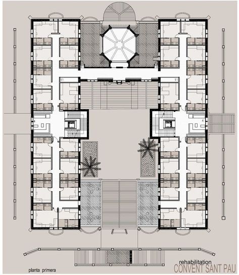 Get custom floor plans for your next project. DM us on Instagram to order! #floorplans #homedesign . #Hostel_Plans_Architecture #Hostel_Design_Plan #Dormitory_Plan #Interior_Patio Hostel Plans Architecture, Hotel Design Architecture Plan, Hostel Design Plan, Hostel Design, Commercial Building Plans, Interior Patio, School Floor Plan, Building Design Plan, Hotel Floor Plan