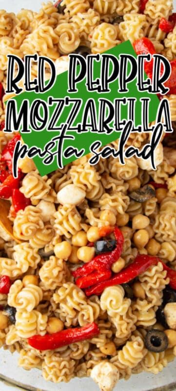 Pepper Pasta Salad, Easy Cold Pasta Salad, Rotini Pasta Salad, Cucumber Pasta Salad, Cheese And Olives, Feta Pasta Salad, Roasted Red Pepper Pasta, Cold Pasta Salad Recipes, Red Pepper Pasta