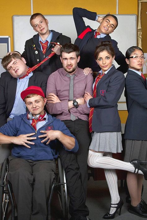 Bad Education Poster, British Shows, Charlie Wernham, Ackley Bridge, British Icons, British High School, Uk Tv Shows, The Inbetweeners, Bad Education