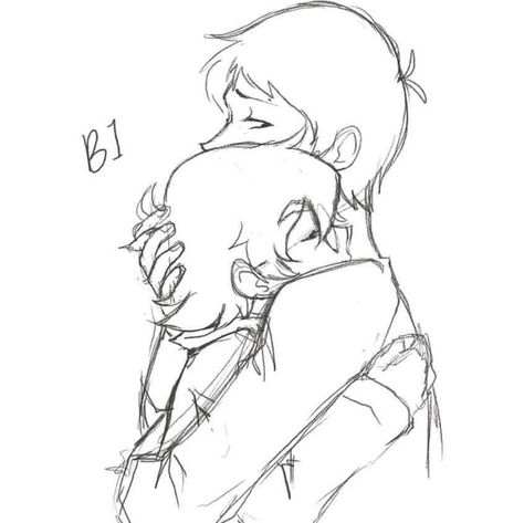 Pidge, Lance hu Couple Comfort Pose Reference, Sketchbook Pages Inspiration, Hugging Drawing, Klance Comics, Couple Sketch, Klance Voltron, Ship Drawing, Couple Pose, Sketchbook Pages