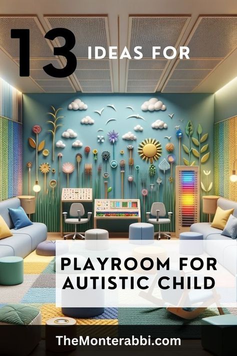 We look at ideas for playroom for autistic child. Have a look at them Sensory Room Color Ideas, Sensory Room Wall Ideas, Sensory Room For Preschool, Sensory Room Ideas For Kids, Best Playroom Ideas, Preschool Boy Bedroom Ideas, Sensory Rooms For Kids, Play Therapy Room Design, Sensory Rooms In Schools