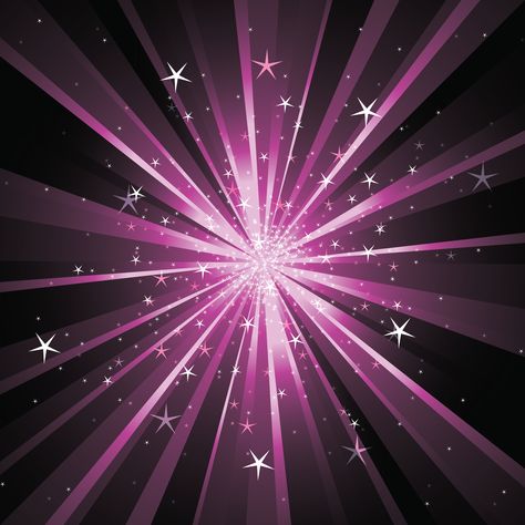 Stars, Purple, Black