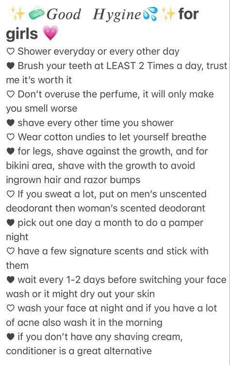 Hygiene Hacks For Women, Fem Hygiene Tips, How To Take Care Of Your Virginia, Shower Tips To Smell Good, Hygiene Tips Feminine Smell, Good Hygiene For Women Tips, Hygenic Tips Women, Shower Tips For Women, Femine Hygine