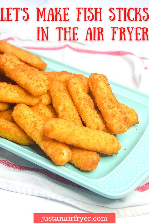 How to Make Frozen Fish Sticks in the Air Fryer - Just An AirFryer Fish Sticks In Air Fryer, Air Fryer Fish Sticks, Cream Cheese Mashed Potatoes, Weird Kids, Breaded Fish, Frozen Fish, Seven Layer Salad, Cheese Mashed Potatoes, Air Fryer Fish