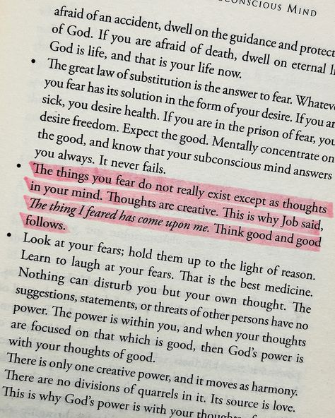 📍“Every thought you think is a blueprint for your future. Choose them wisely for they have the power to shape your destiny”📍 ✨We all come across self destructing thoughts from time to time, what we don’t know is by thinking these thoughts, we are fixing them in our subconscious mind and making it believe that they are the true ones. As a result, we always get negative results in life. ✨“Power of your subconscious mind” is the book I first read during the pandemic, and this is the one book ... Subconscious Mind Power Quotes, The Power Of Your Subconscious Mind, Subconscious Mind Quotes, Mind Power Quotes, Focusing On Me, Recreate Yourself, Subconscious Mind Power, Unconscious Mind, Empowering Books