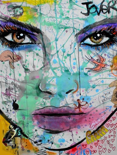 Saatchi Online Artist: Loui Jover; Ink 2013 Drawing "lucky spirit" Loui Jover, Saatchi Online, Drawing Ink, Original Drawing, Art Artist, Saatchi Art, Art