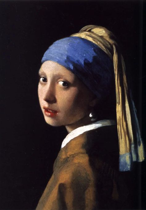 Painting of the Week: Johannes Vermeer, Girl with a Pearl Earring - DailyArt Magazine Visual Elements Of Art, Famous Artists For Kids, Girl With Pearl Earring, Contrast Art, René Magritte, Most Famous Paintings, Johannes Vermeer, Garden Painting, Piet Mondrian