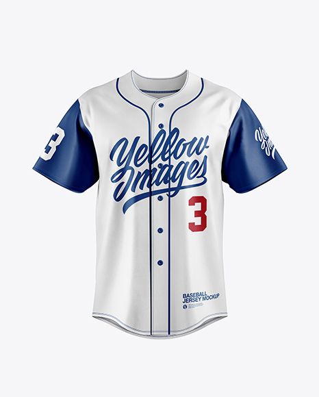 Men's Baseball Jersey Mockup - Front View in Apparel Mockups on Yellow Images Object Mockups Sport Clothes Design, Baseball Designs For Shirts, Basball Shirt, Cool Jersey Design, Baseball Uniform Design, Baseball Jersey Design, Esports Jersey, Baseball Shirt Designs, Jersey Mockup