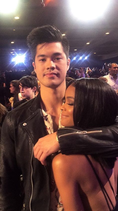 Ross Butler and Ajiona Alexus Bwam Ambw, Ajiona Alexus, Blasian Couples, Zach Dempsey, Blake Steven, Ross Butler, Interracial Couples Bwwm, Biracial Couples, Swirl Couples