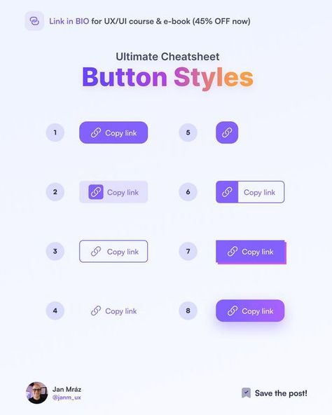 Ux Button Design, Good Ux Design Examples, Web Design Buttons, Website Button Design, Ui Button Design, Timeline Web Design, Button Ui Design, Simple Ui Design, Ux Examples