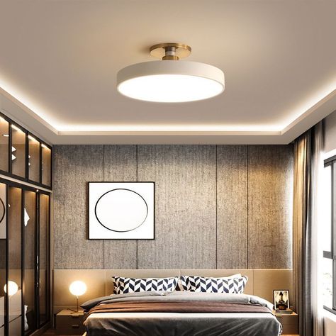 Recessed Ceiling Lights, Lighting Modern, Recessed Ceiling, Study Rooms, Bedroom Ceiling Light, Luminous Colours, Mode Design, Led Flush Mount, Modern Round