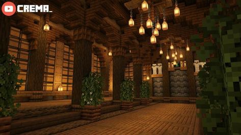 Underground Village Minecraft, Underground Minecraft Ideas, Minecraft Cave House, Minecraft Storage, Minecraft Underground, Minecraft Base, Case Minecraft, Minecraft Wall, Minecraft Mansion