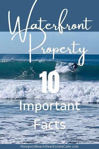 10 Important Things to Know About Waterfront Property. Waterfront homes are very desirable and offer a luxurious lifestyle. Living by the water is very attractive to most people, and a dream of many, but it is a dream that could turn into a nightmare. Waterfront property has some different issues to consider compared to most properties. If you are considering waterfront for your next home, there are questions that you should learn the answers to avo via @https://www.pinterest.com/sharon_paxson/ Newport Coast, Real Estate Education, Bright Minds, Real Estate Articles, Real Estate Advice, Important Facts, Waterfront Property, Waterfront Homes, Going Fishing