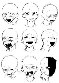 Face Emotions Drawing, Shocked Drawing, Facial Emotions, Walkers Crisps, Scared Face, Facial Expressions Drawing, Smile Drawing, Drawing Face Expressions, I Want U