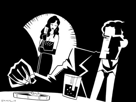 Film Noir Animation, Film Noir Character Design, Film Noir Wallpaper, Noir Illustration, Noir Comic, Noir Wallpaper, Wallpaper Film, Noir Detective, Noir Art