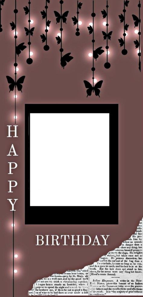 Birthday Wishes Frames Aesthetic, Aesthetic Picture Birthday, Bday Poster Ideas, Birthday Photo Editing Ideas, Birthday Photo Frame Collage, Happy Birthday Frame Design, Birthday Background Frame, Birthday Frame Aesthetic, Happy Birthday Photo Frame Edit