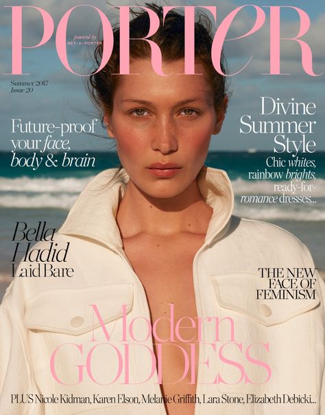 Best Fashion Magazines, Porter Magazine, Elizabeth Debicki, Karen Elson, Melanie Griffith, Terry Richardson, Fashion Magazine Cover, Bella Hadid Style, Vogue Beauty