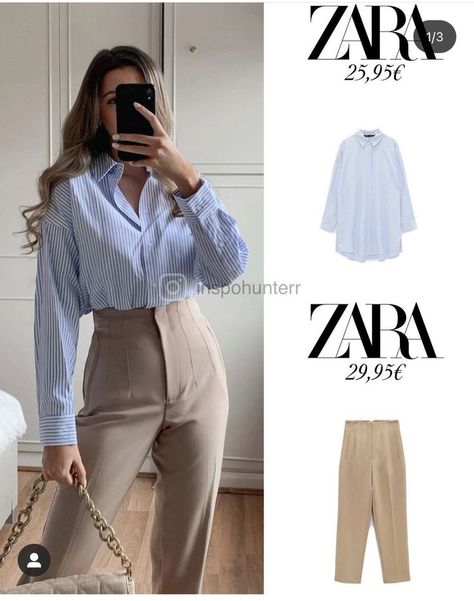 New Office wear ZARA Outfits to wear | Best New Zara Office wear outfits Dresses to wear #zaraoutfits #cuteoutfits #officeoutfits #newoutfitsideas 1995 Outfit Ideas, Zara Business Work Outfits, Highwaist Outfit, Outfit Elegantes, Look Zara, Fashionable Work Outfit, Mode Tips, Outfit Zara, Mode Zara