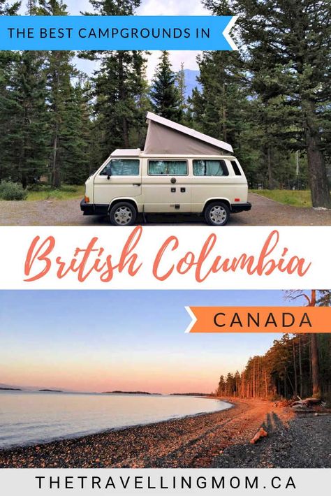 It's no secret. British Columbia has some of the best provincial parks and campgrounds in Canada. Here's a list of our favorite campgrounds and camping in BC, and how to reserve your own spot in the great outdoors. #camping #explorebc #britishcolumbia British Columbia Travel, Vancouver Travel, Canada Travel Guide, Best Campgrounds, Canadian Travel, Camping Places, Canada Road Trip, Visit Canada, Road Trip Fun