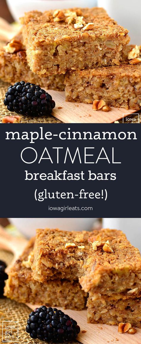 Breakfast Bars Nut Free, Soft Breakfast Bars Healthy, Oatmeal Recipes Breakfast Bars, Gluten Free Oatmeal Breakfast Cookies, Oat Breakfast Bars Healthy, Gluten Free Dairy Free Breakfast Bars, Gluten Free Oatmeal Bars Breakfast, Keto Oatmeal Breakfast Bars, Chewy Oatmeal Breakfast Bars