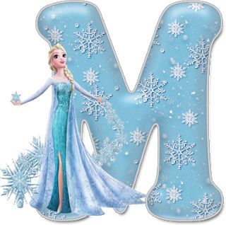 Alfabeto de Elsa con Vestido de Gala. Frozen Font, Frozen Birthday Party Cake, Frozen Printables, Elsa Cakes, Frozen Birthday Theme, Disney Frozen Birthday, The Letter M, Alfabet Letters, Frozen Disney Movie