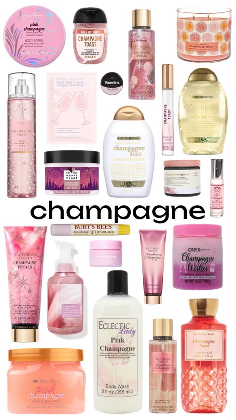 #champagne #champagneaesthetic #preppy #preppyskincare #howtosmelllike #howtosmelllikeseries #howtosmellgood #champagnescent Victoria's Secret Aesthetic, Body Smells, Perfume Scents, Shower Routine, Best Perfume, Fragrance Spray, Body Skin Care Routine, Perfume Collection, Fragrance Mist