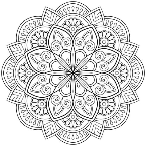 Mandala Art Printables, Free Mandala Coloring Pages, Book Art Wallpaper, Colorful Mandala Art, Mandala Coloring Pages For Adults, Mandala Printable, Color Mandala, Free Christmas Coloring Pages, Mandala Digital