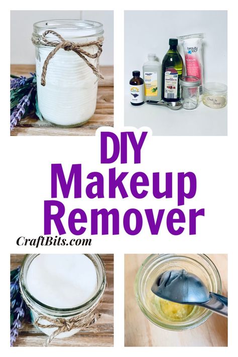 Homemade makeup remover