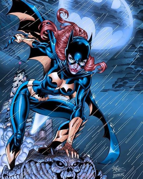 Batgirl Art, Dc Batgirl, Batman And Batgirl, Dc Comics Wallpaper, Univers Dc, Batman Artwork, Batman Comic Art, Dc Comics Artwork, Im Batman