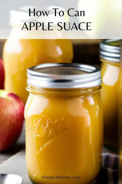 How To Can Applesauce How To Can Applesauce, Can Applesauce, Canning Applesauce, Canned Applesauce, Produce Market, Canned Apples, Water Bath Canning, Homemade Applesauce, Local Produce