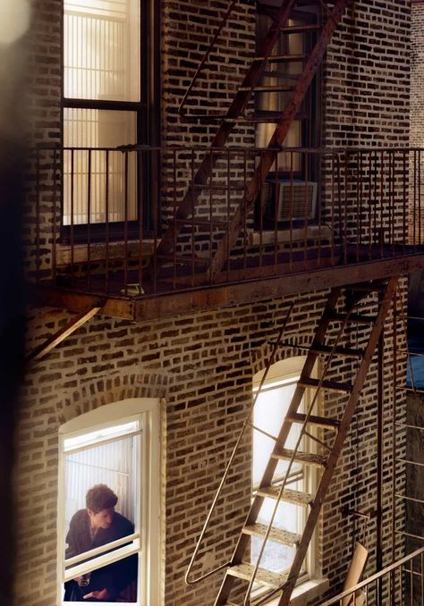 Someone Looking Out A Window, Through A Window, Man Looking Out The Window, Man Looking Out Window Aesthetic, Man Looking Out Window, People Looking Out Of Windows, Climbing Through Window, Climbing Out Of Window Reference, People Through Windows