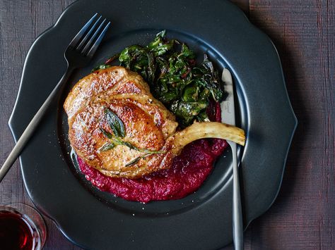 Beet Puree, Cake Courgette, Swiss Chard Recipes, Chard Recipes, Hearty Dinner Recipes, Sage Butter, Pumpkin Pasta, Potato Puree, Fall Dinner Recipes